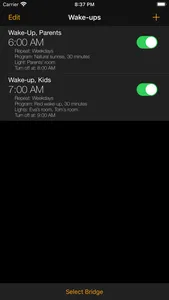 Wake-ups for Philips Hue screenshot 0