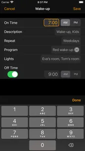 Wake-ups for Philips Hue screenshot 1