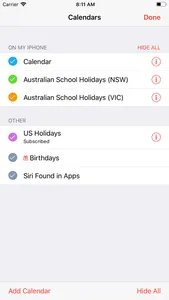 Australian School Holidays screenshot 4