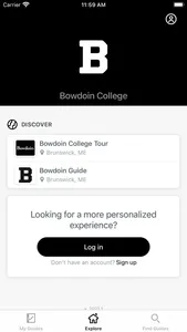 Bowdoin College screenshot 1