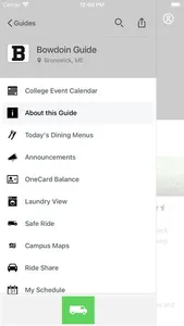 Bowdoin College screenshot 2