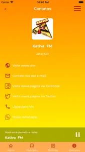 Rádio Kativa FM screenshot 1