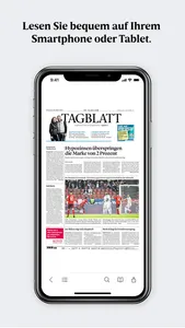 St. Galler Tagblatt E-Paper screenshot 0