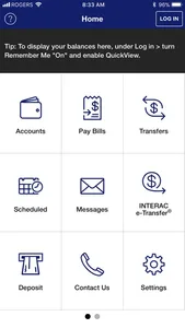 Blackville Mobile Banking screenshot 1