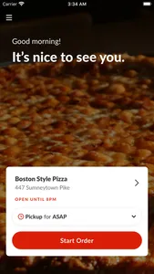 Boston Style Pizza screenshot 1