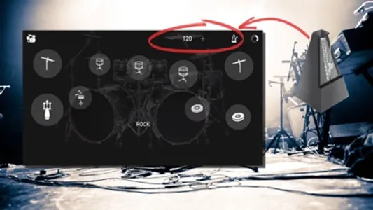 Real Drums : Free drum set screenshot 2