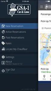 GSA-1 Car & Limo screenshot 0