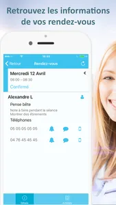 Mon Rdv Kiné - Praticien screenshot 3