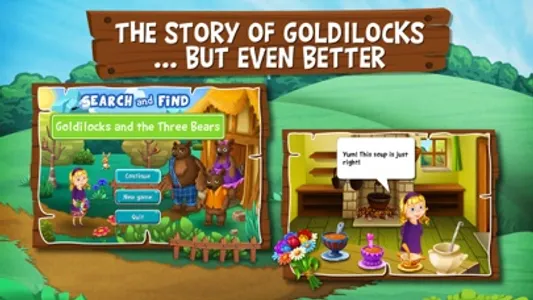 Goldilocks and the Three Bears - Search and find screenshot 0