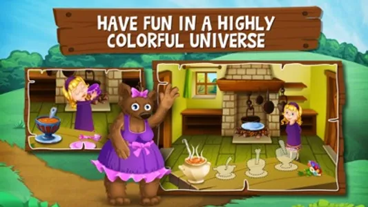 Goldilocks and the Three Bears - Search and find screenshot 1