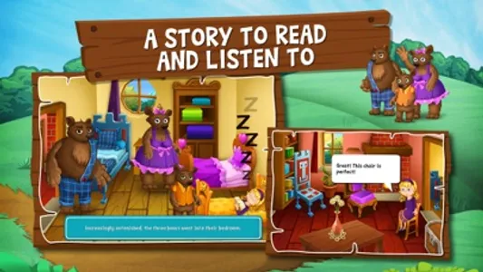 Goldilocks and the Three Bears - Search and find screenshot 2