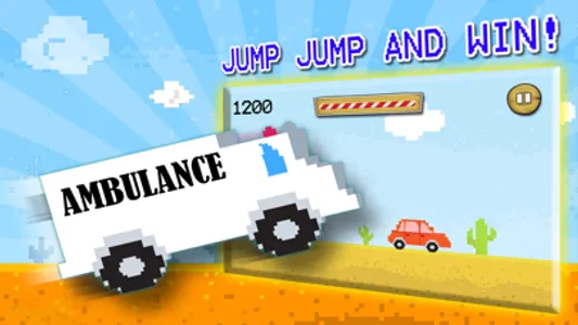 Jumpy Bumpy Ambulance Race With Dr. Classics Driving screenshot 1