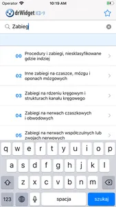 DrWidget ICD9 screenshot 1