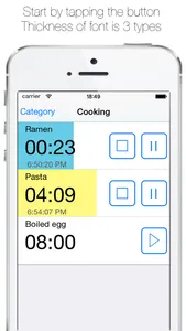 MultipleTimers+ screenshot 1