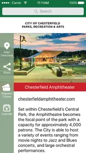 Chesterfield Parks screenshot 2