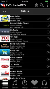 ExYu Radio stanice uzivo screenshot 2