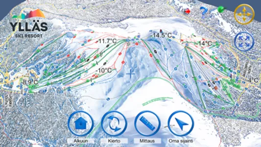 SkiMap3D-Yllas screenshot 1