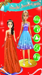 Princess Prince Wedding Salon, beauty fashion girls kids games screenshot 3