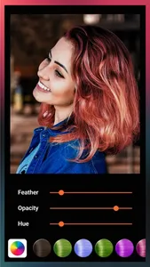 Hair Color Changer-Makeup Tool screenshot 1