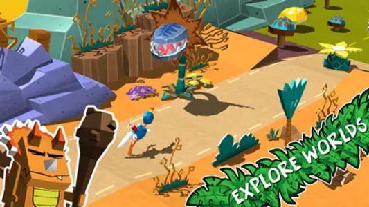 Cartoon Survivor - Jurassic Adventure Runner screenshot 2