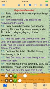 Alkitab Indonesian-English Bilingual Audio Bible screenshot 0