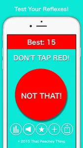 Don't Tap That Red Button! screenshot 0