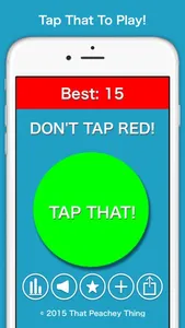 Don't Tap That Red Button! screenshot 1