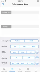 MAQI2 Anticoagulation Toolkit screenshot 1