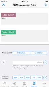 MAQI2 Anticoagulation Toolkit screenshot 3