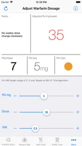 MAQI2 Anticoagulation Toolkit screenshot 5