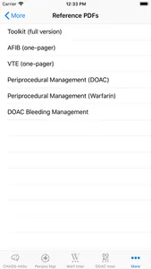 MAQI2 Anticoagulation Toolkit screenshot 6