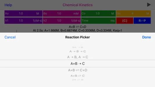 Chemical Kinetics screenshot 1