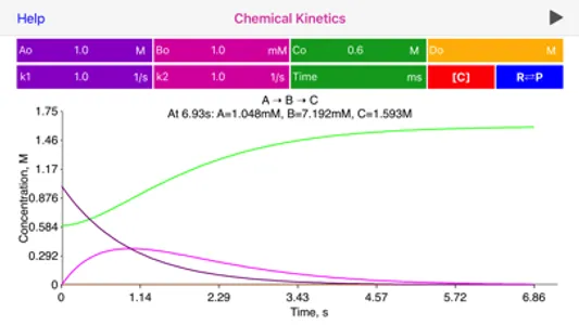 Chemical Kinetics screenshot 2