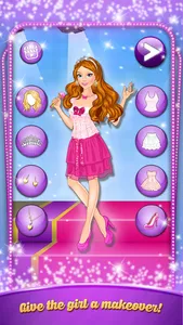 Karaoke Party:  Girls Dressup. Celebrities fashion screenshot 1