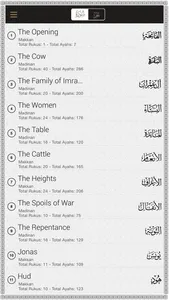 Quran Azerbaijani screenshot 2