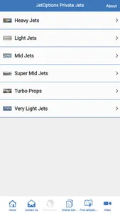 JetOptions Private Jets screenshot 2