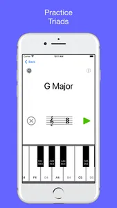 Notes, Scales & Triads screenshot 2