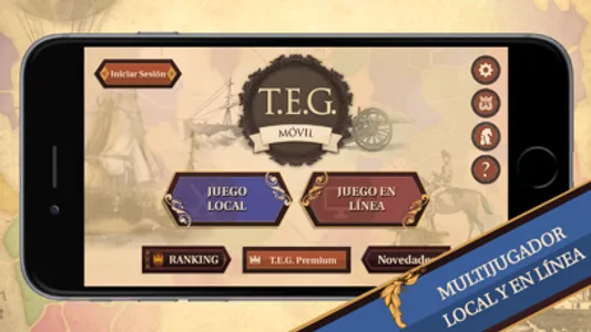 T.E.G. screenshot 1