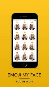 Emoji Face Keyboard — You as a GIF in iMessage screenshot 0