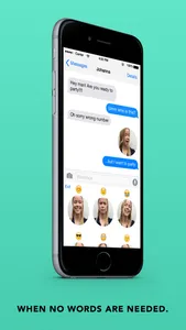 Emoji Face Keyboard — You as a GIF in iMessage screenshot 1