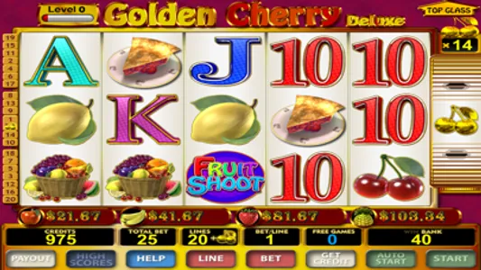 Slots! Golden Cherry Deluxe screenshot 0