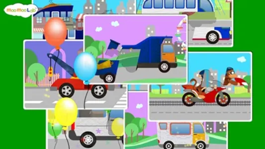 Car and Truck-Kids Puzzle Game screenshot 3