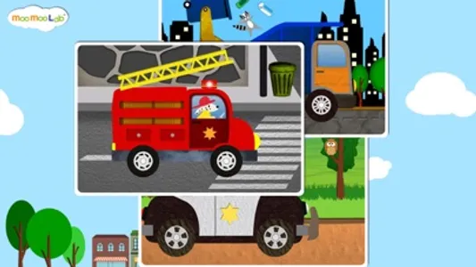 Car and Truck-Kids Puzzle Game screenshot 4