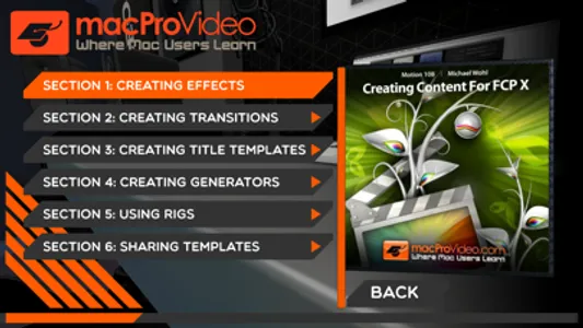 Create FCPX Content in Motion screenshot 1