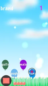 Rhyming Words Target Shooting screenshot 0