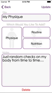 Fitjour - Start Your Fitness Journal Today screenshot 2