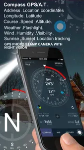 Compass GPS(Map, Weather) screenshot 0