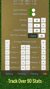 Softball Stats Tracker Pro screenshot 1