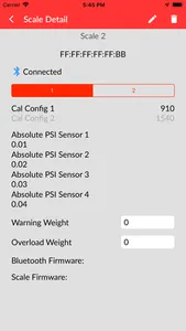 Right Weigh Load Scale App screenshot 1