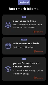 English Animal Idioms screenshot 3